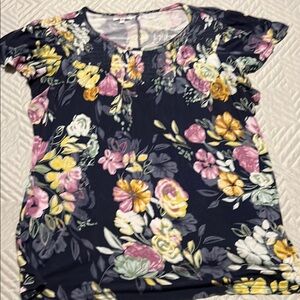 Floral Women's Top - Multicolor